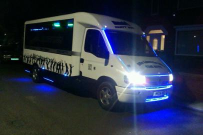 Party bus Middlesbrough. Party bus North East. Party bus Hartlepool.